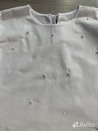 Воздушная блузка для школы Gulliver 152-160