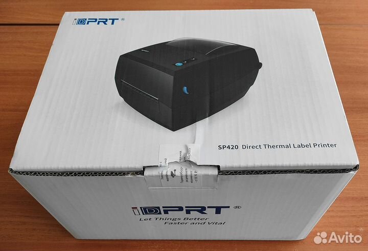 Принтер для наклеек/этикеток idprt SP420 (термопеч