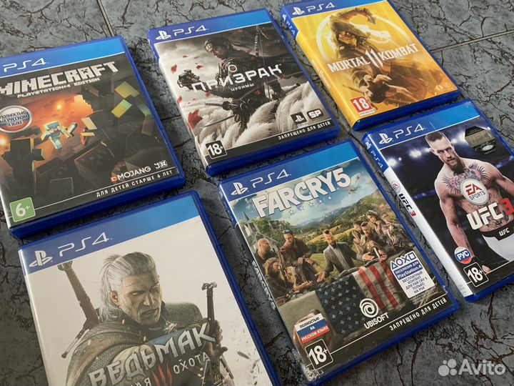 Диски для Sony PS4 и PS5
