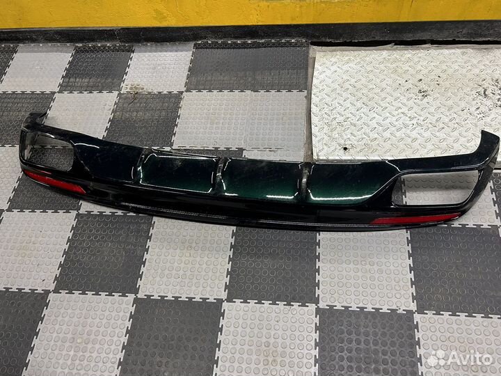 Диффузор заднего бампера Mercedes S Coupe W217