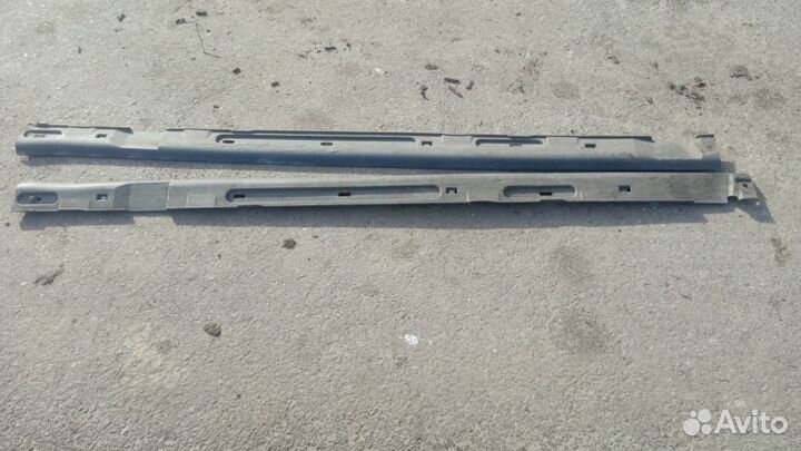 Накладка на порог (наружная) Ford Focus 2