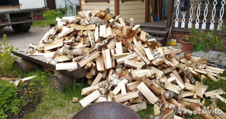 Дрова Береза любой объем сухие с доставкой
