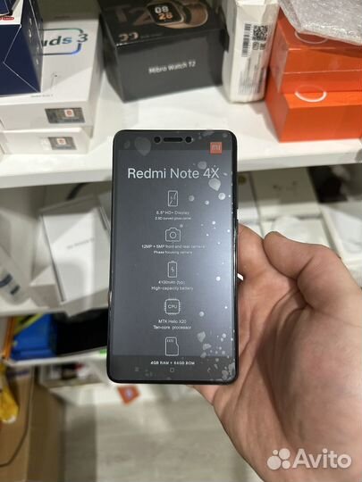 Xiaomi Redmi Note 4X, 4/64 ГБ