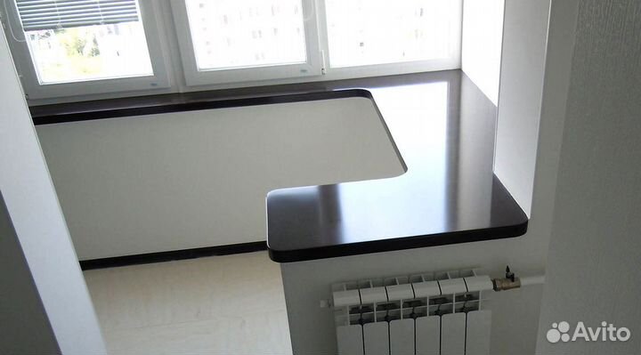 Подоконник из искусственного камня (акрил)