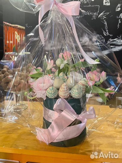 Букет из клубники в шоколаде с доставкой