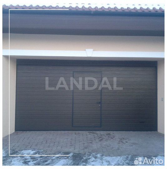 Гаражные секционные ворота