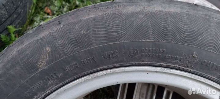 R16 Continental ContiPremiumContact 5 205/60, PCD 5x108 DIA 63.3