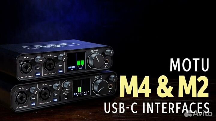Motu M2 Звуковая карта