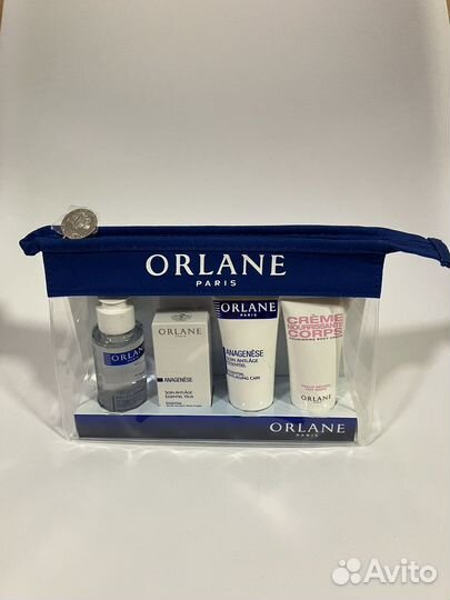 Тревел набор Orlane: 4 средства и косметичка