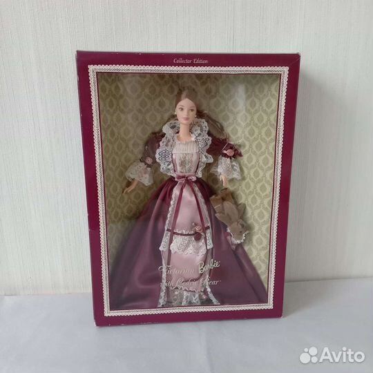 Victorian Barbie with Cedric Bear, Барби с мишкой