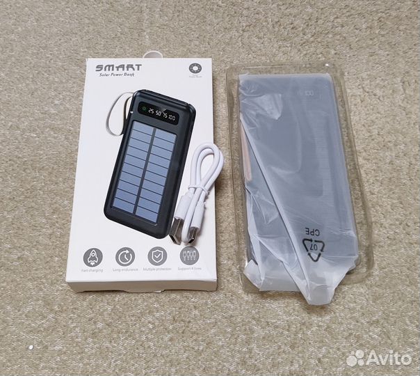 Powerbank с солнечной панели