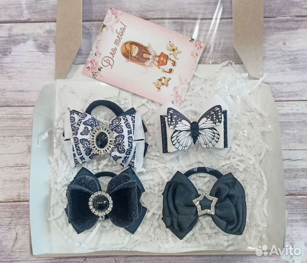 Резиночки для волос ручной работы