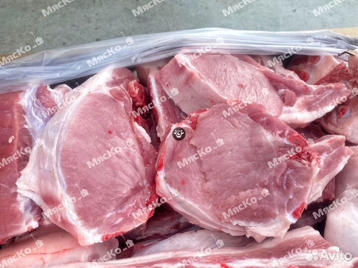 Свинина разделанная свежая / Кингисепп от 32 кг