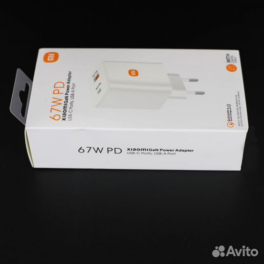 Зарядное Устройство Блок Xiaomi 67W PD (F)