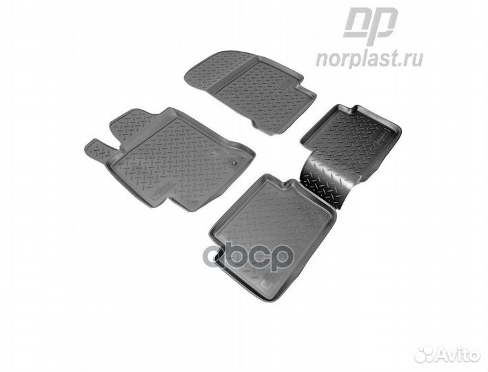 Коврики салона полиуретан norplast renault Lagu