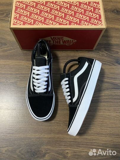 Кеды Vans Old Skool Black White оригинал 40-44,5EU