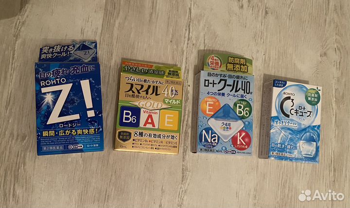 Капли для глаз японские Rohto