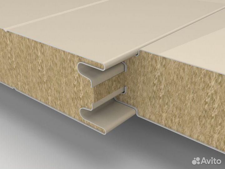 Сэндвич-панели от завода (мин.вата)