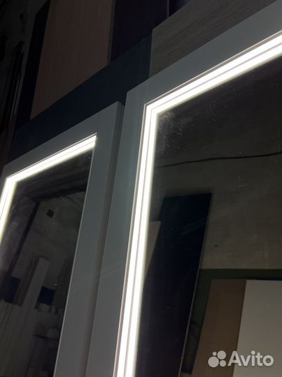 Зеркало с подсветкой, настенное или напольное