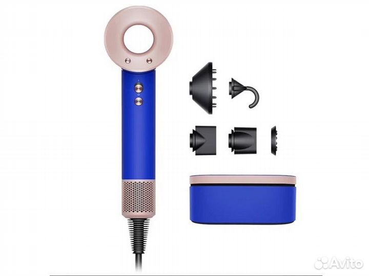 Фен Dyson HD08 Blush Blue. Оригинал