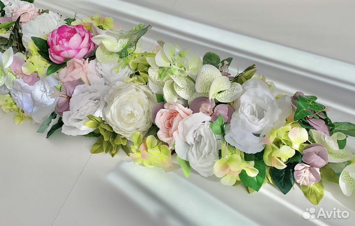 Свадебные украшения на машину