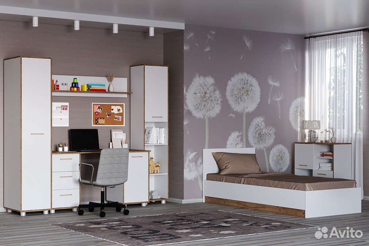 Мебель подростковая, модульная. В наличии