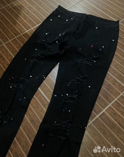 Джинсы slim fit amiri type