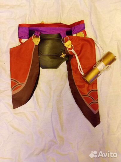 Косплей на скарамуччу геншин