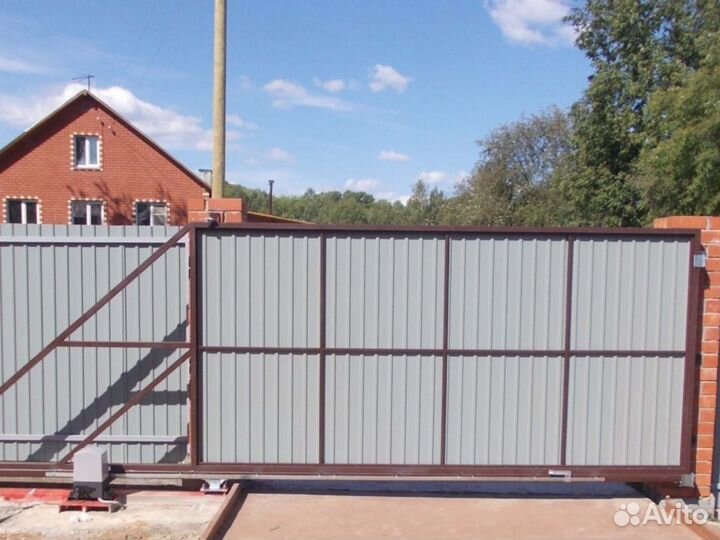 Ворота на заказ 