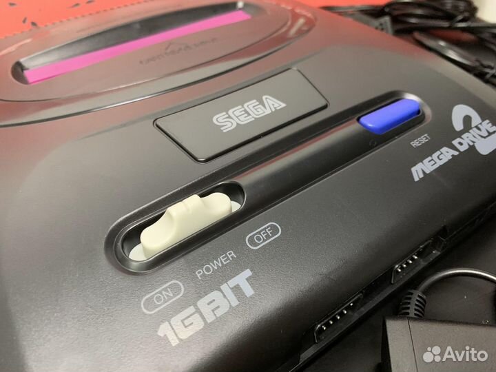 Игровая приставка 16Bit Sega Mega Drive 2