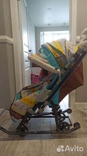 Санки коляска ника 7 3