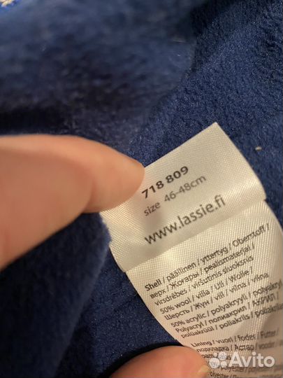 Шапка детская демисезонная шапка lassie 46-48