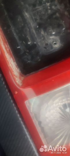 Задняя бленда и крышка багажника