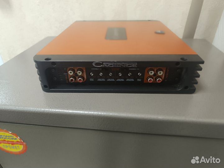 Автомобильный усилитель Cadence XA-125.4 orange