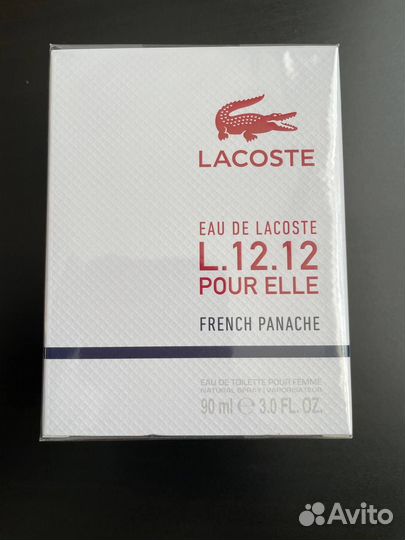Lacoste Eau DE L.12.12. Pour Elle 90 мл