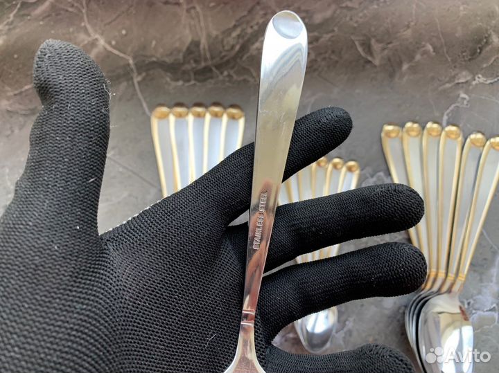 Набор вилок и ложек на 6 персон