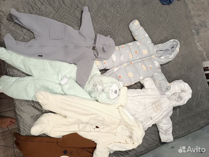 Комбенизоны детские (вещи) от 68-80 размера