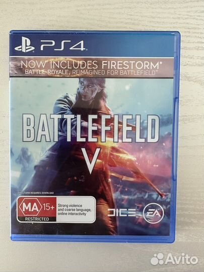 Battlefield 5 ps4 диск