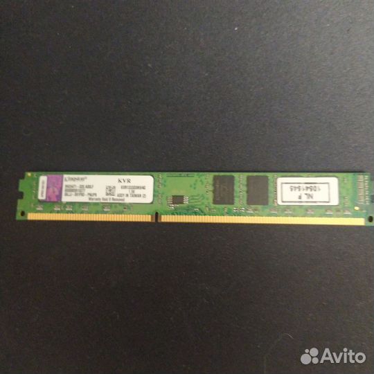 Оперативная память Kingston ddr3 4gb