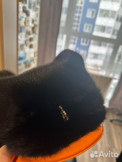 Шапка норковая зимняя женская