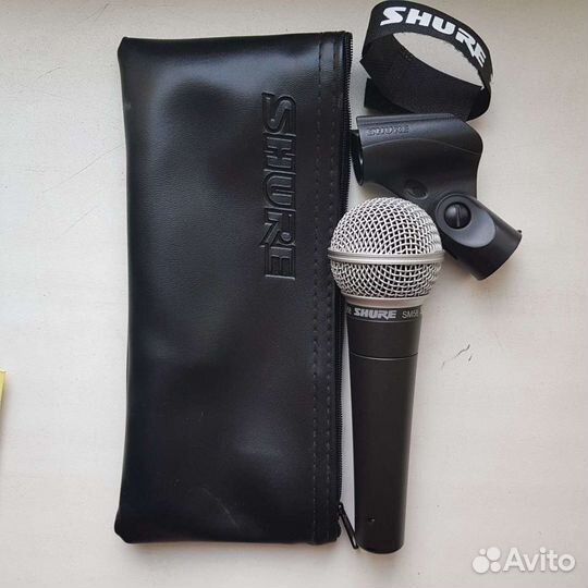 Shure SM58 с выключателем