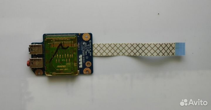 Плата картридер, аудио ноутбука Lenovo G565, G560