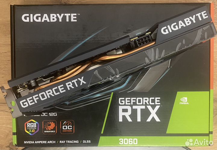 Gigabyte rtx 3060 12gb eagle/комплект