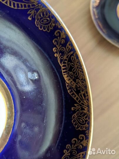 Блюдца от чайной пары 