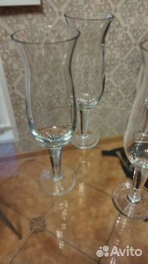 Фужеры и стопки, стекло СССР