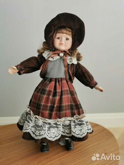 Кукла коллекционная, Фарфор, винтаж, Италия