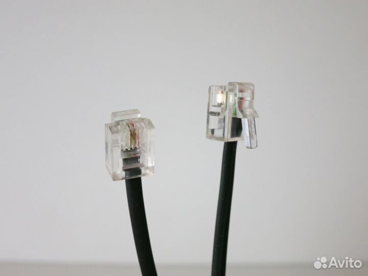 Кабель телефонный RJ11/RJ11 2 м