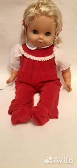 Винтажная кукла 60 см