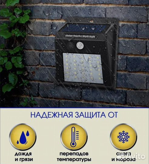 Уличный светильник на солнечной батарее