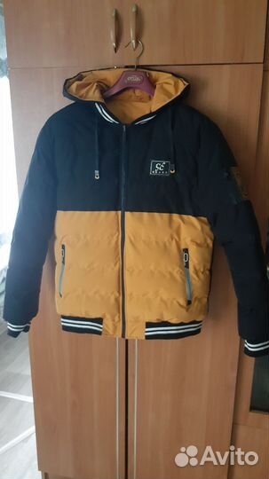 Парка мужская двусторонняя